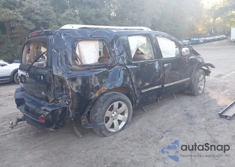 2014 Nissan Armada Sl z USA, uszkodzony, nr VIN 5N1AA0NC4EN610140